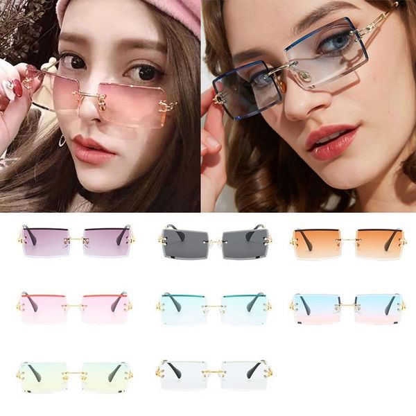 wholesale in bulk fashion small square rimless sunglasses women designer vintage metal frameless sun glasses shades, White;black
wholesale in bulk fashion small square rimless sunglasses women designer vintage metal frameless sun glasses shades, White;black