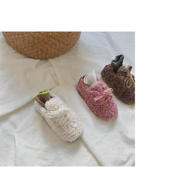 winter new lambs wool warm thicken shoes kids soft bottom wool girl comfortable shoes pure color toddler girl leisure, Black
winter new lambs wool warm thicken shoes kids soft bottom wool girl comfortable shoes pure color toddler girl leisure, Black