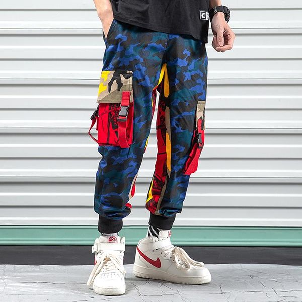 men's pants mens multi pockets cargo joggers camouflage camo overalls harajuku streetwear trousers hip hop, Black
men's pants mens multi pockets cargo joggers camouflage camo overalls harajuku streetwear trousers hip hop, Black