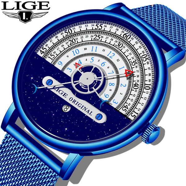 reloj 2020 fashion unique mens watches brand luxury mesh belt watch for men stainless steel waterproof sport clock
reloj 2020 fashion unique mens watches brand luxury mesh belt watch for men stainless steel waterproof sport clock
