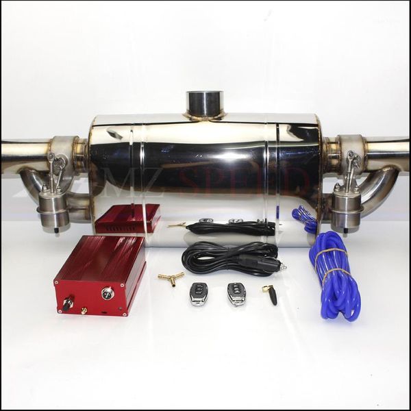exhaust pipe t-type double-outlet remote valve exhaust muffler 304 stainless steel remote control switch sound for1
exhaust pipe t-type double-outlet remote valve exhaust muffler 304 stainless steel remote control switch sound for1