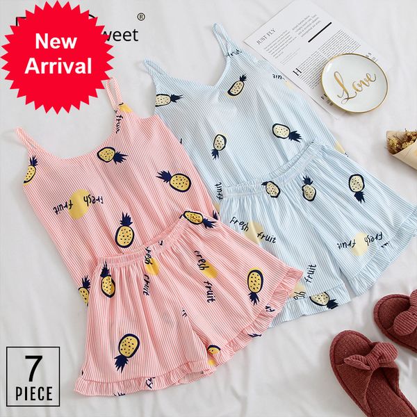 fallsweet 7 set /lot cartoon print pajamas for women sleeveless sleepwear home suit night wear wholesaleiskt hhalk, Red;black
fallsweet 7 set /lot cartoon print pajamas for women sleeveless sleepwear home suit night wear wholesaleiskt hhalk, Red;black
