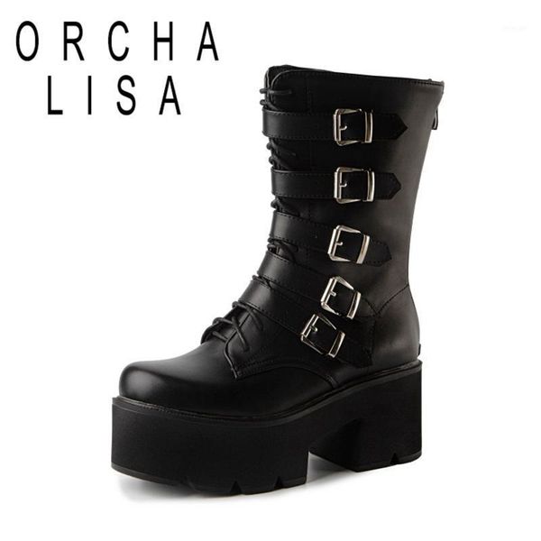 boots orchalisa ladies ankle 2021 square toe .5cm block heels platform patent leather belt buckle zip stylish autumn c22841, Black
boots orchalisa ladies ankle 2021 square toe .5cm block heels platform patent leather belt buckle zip stylish autumn c22841, Black