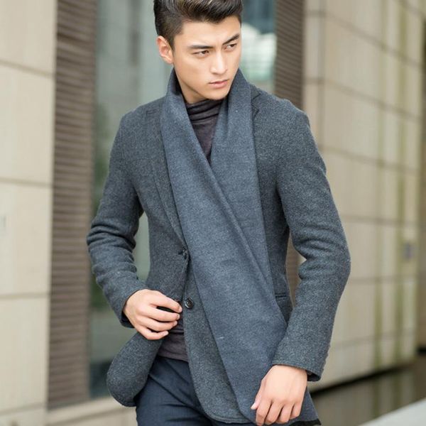 scarves 180*30cm men's autumn winter velvet pure color necks cashmere scarf couple's warm long, Blue;gray
scarves 180*30cm men's autumn winter velvet pure color necks cashmere scarf couple's warm long, Blue;gray