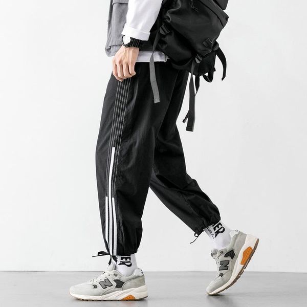 new men's casual pants 2020 can be matched with nine split pants drawstring tie1, Black
new men's casual pants 2020 can be matched with nine split pants drawstring tie1, Black