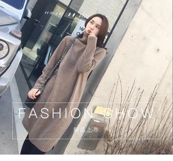 turtleneck long cashmere sweater casual loose thickening women's cashmere sweater long sleeve autumn and winter new product1, White;black
turtleneck long cashmere sweater casual loose thickening women's cashmere sweater long sleeve autumn and winter new product1, White;black
