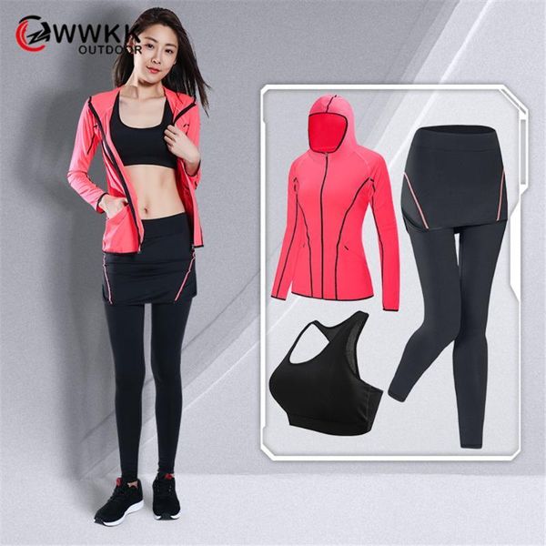 high waist pants+bra+coat women sportswear 3pcs set outdoor running quick dry yoga clothing good fitness effect for gym sets kg-687, White;red
high waist pants+bra+coat women sportswear 3pcs set outdoor running quick dry yoga clothing good fitness effect for gym sets kg-687, White;red