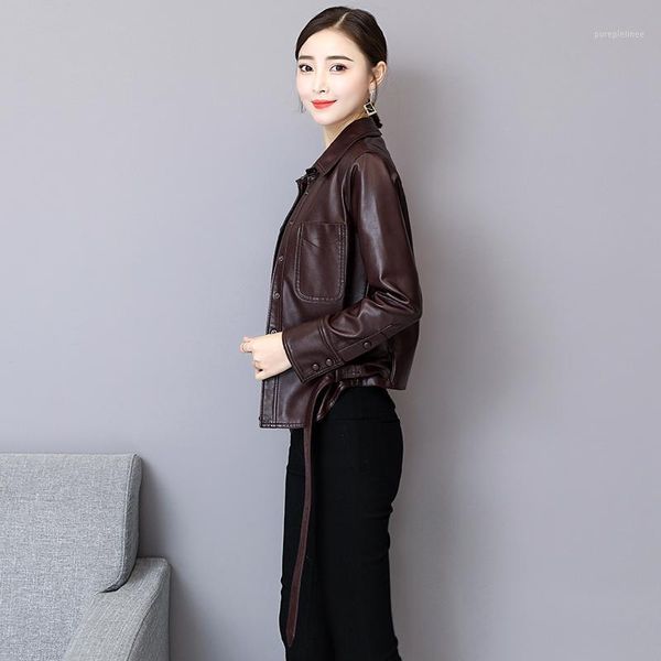 new season suit-dress lady of quality wind genuine clothing short self-cultivation sheep skin leather jacket hipping 20201, Black
new season suit-dress lady of quality wind genuine clothing short self-cultivation sheep skin leather jacket hipping 20201, Black