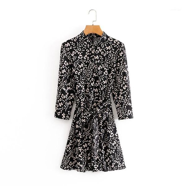 casual dresses 2021 summer women's lapel three-quarter sleeves printed bouquet with knotted waist temperament slim dress1, Black;gray
casual dresses 2021 summer women's lapel three-quarter sleeves printed bouquet with knotted waist temperament slim dress1, Black;gray