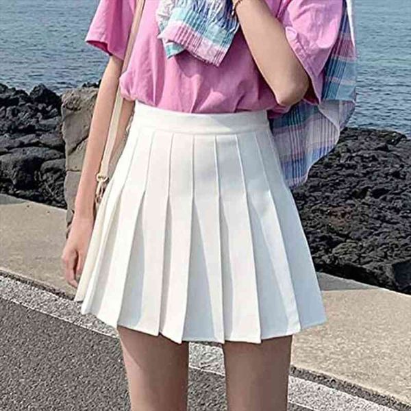 women fashion school uniform pure color pleated skirt academic style skirts solid color falda plisada high waist femme p1, Black
women fashion school uniform pure color pleated skirt academic style skirts solid color falda plisada high waist femme p1, Black