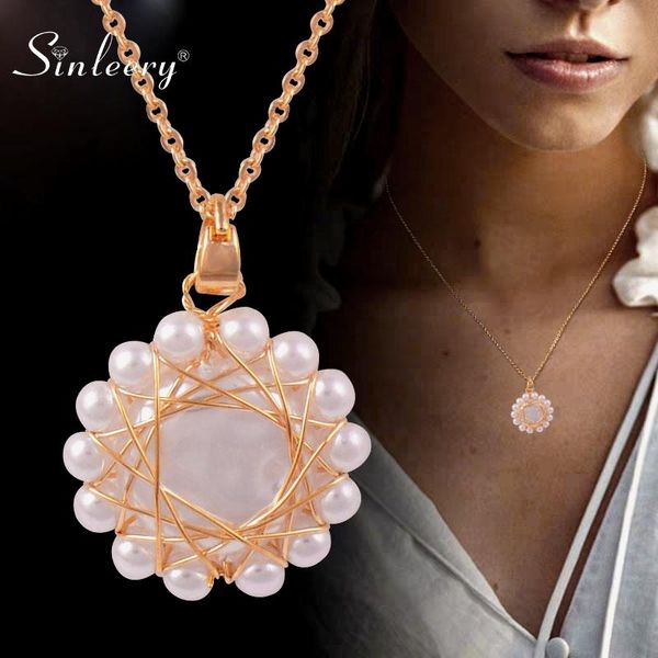 sinleery baroque pearl necklace yellow gold color short chian flower pendant necklace for women jewelry xl466 ssa, Silver
sinleery baroque pearl necklace yellow gold color short chian flower pendant necklace for women jewelry xl466 ssa, Silver