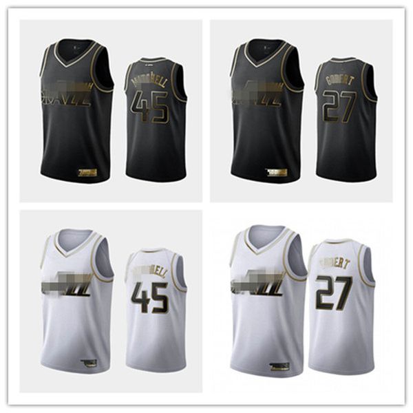 2019/20 mens utah donovan 45 mitchell rudy gobert black white golden edition swingman city jazz swingman jersey basketball jersey
2019/20 mens utah donovan 45 mitchell rudy gobert black white golden edition swingman city jazz swingman jersey basketball jersey