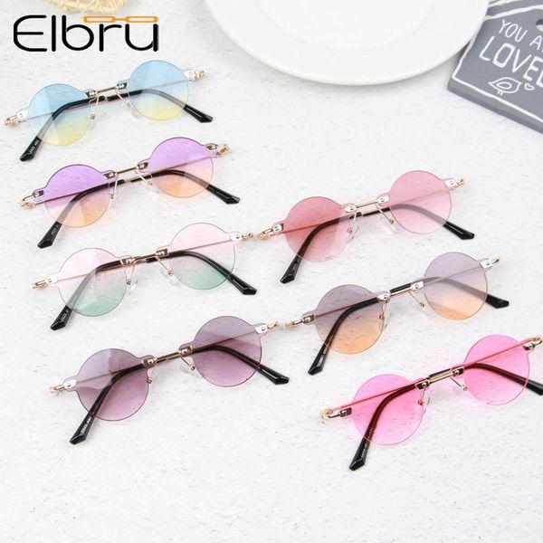 sunglasses elbru children's girl boy cute summer round candy color kids frameless uv400, White;black
sunglasses elbru children's girl boy cute summer round candy color kids frameless uv400, White;black