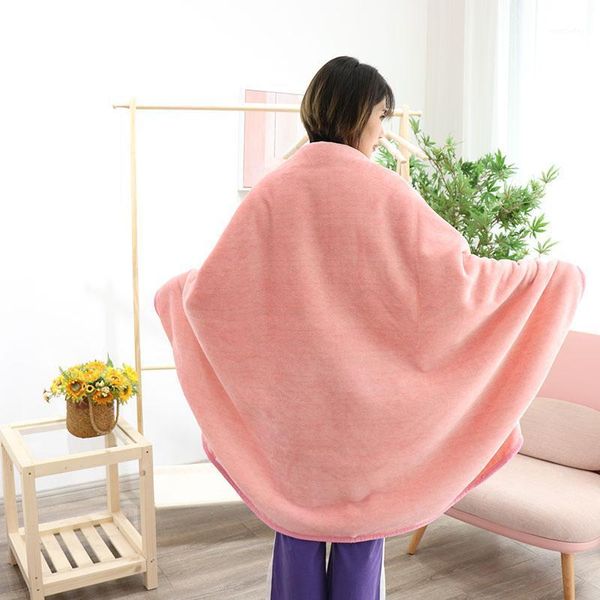 blankets double layer lazy blanket thickened hooded shawl solid pink grey baby adults fleece weighted for beds travel office1
blankets double layer lazy blanket thickened hooded shawl solid pink grey baby adults fleece weighted for beds travel office1
