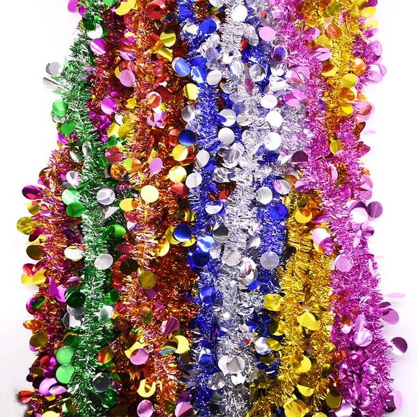 2m colorful christmas garlands decoration christmas tree decoration for home bar wedding festival birthday party decor supplies
2m colorful christmas garlands decoration christmas tree decoration for home bar wedding festival birthday party decor supplies