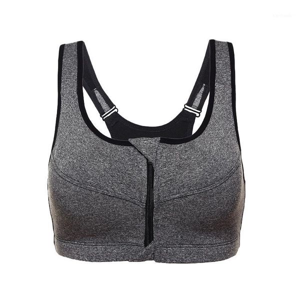 gym clothing women front zip padded seamless sports bra yoga fitness workout women's running vest for female 1, White;black
gym clothing women front zip padded seamless sports bra yoga fitness workout women's running vest for female 1, White;black