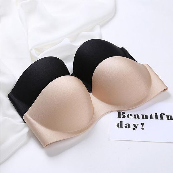 demi invisible bras for women push up strapless bra dress wedding backless brassiere underwear1, Red;black
demi invisible bras for women push up strapless bra dress wedding backless brassiere underwear1, Red;black