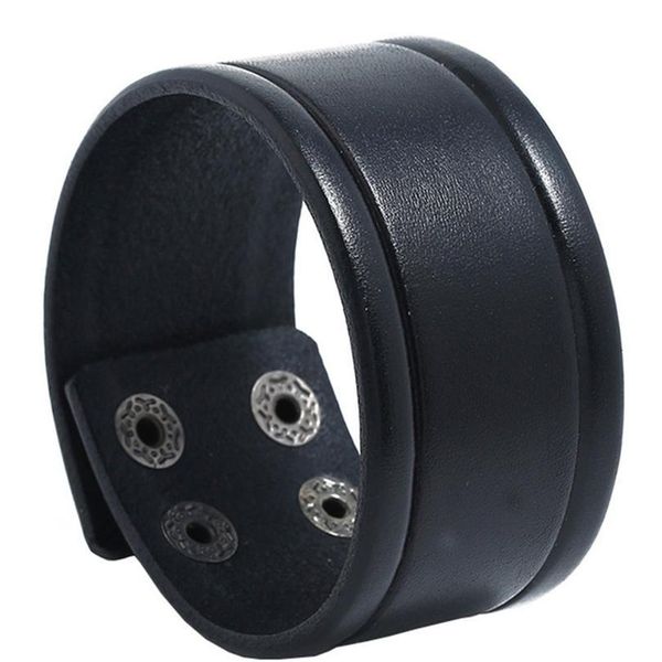 black punk simple casual vintage wide handmade leather cuff bangle male men bracelets fashion jewelry wholesale acc jlldka, Golden;silver
black punk simple casual vintage wide handmade leather cuff bangle male men bracelets fashion jewelry wholesale acc jlldka, Golden;silver