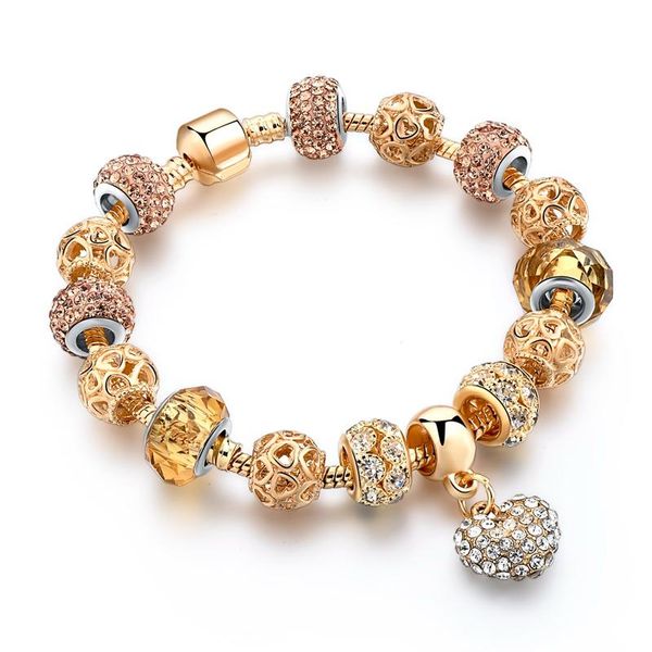 charm bracelets attractto gift 2021 crystal heart for women gold beads bracelet&bangles pulseria jewellery bracelet sbr170006, Golden;silver
charm bracelets attractto gift 2021 crystal heart for women gold beads bracelet&bangles pulseria jewellery bracelet sbr170006, Golden;silver