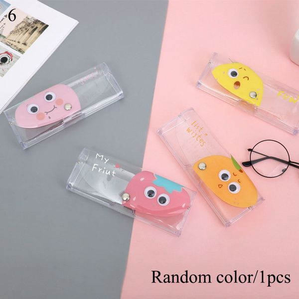 women cartoon transparent cute pvc glasses case box eyeglasses protection holder easy carry boxes eyewear accessories
women cartoon transparent cute pvc glasses case box eyeglasses protection holder easy carry boxes eyewear accessories
