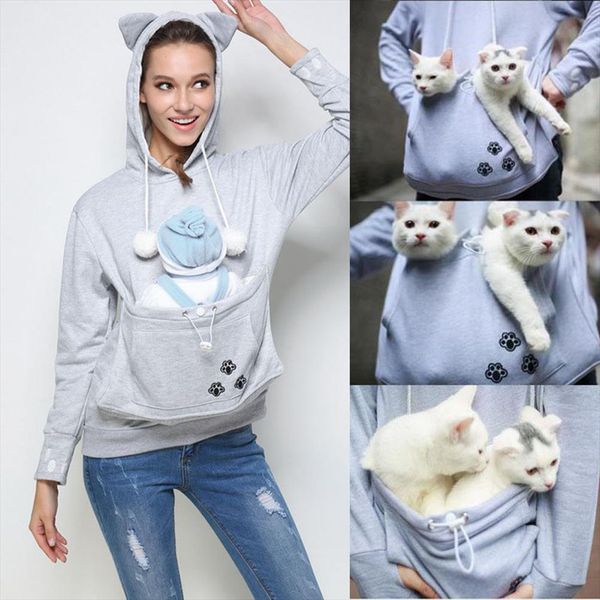 cat lovers толстовка кенгуру собак pet paw dropshipping пальто пуловеры cuddle чехол толстовка карманный животных ушные с капюшоном tops, Black
cat lovers толстовка кенгуру собак pet paw dropshipping пальто пуловеры cuddle чехол толстовка карманный животных ушные с капюшоном tops, Black