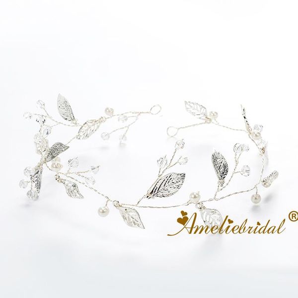 dainty leaf charm bridal headband baby's breath ethereal hair vine handmade wedding hair accessories women headpiece, Golden;silver
dainty leaf charm bridal headband baby's breath ethereal hair vine handmade wedding hair accessories women headpiece, Golden;silver