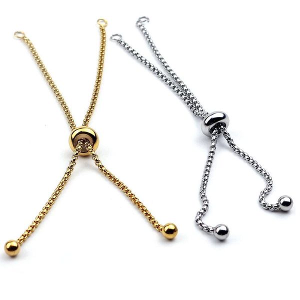 stainless steel adjustable slider necklace chain diy for jewelry making loops connector pendants bracelets material findings, Black
stainless steel adjustable slider necklace chain diy for jewelry making loops connector pendants bracelets material findings, Black