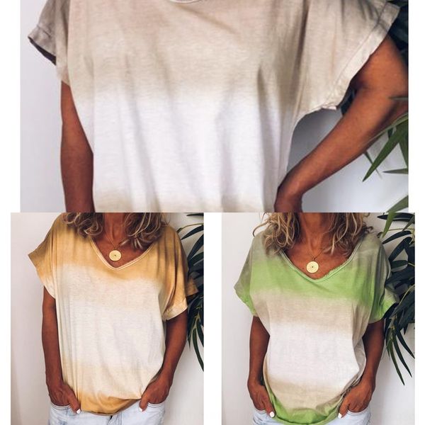 ozo83 2020 women's summer rainbow gradient printed women's sleeve t-shirt short summer rainbow gradient t-shirt printed short slee, White
ozo83 2020 women's summer rainbow gradient printed women's sleeve t-shirt short summer rainbow gradient t-shirt printed short slee, White