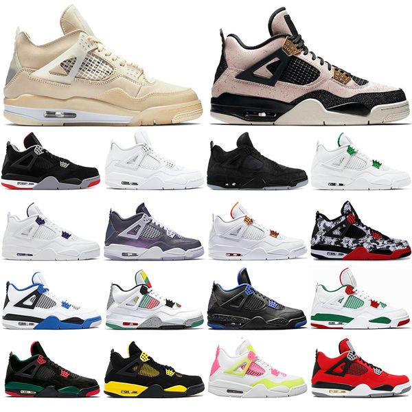 2020 jumpman 4 mushroom noir black cat neon purple metallic rasta basketball shoes 4s mens womens trainers sports sneakers size 36-47
2020 jumpman 4 mushroom noir black cat neon purple metallic rasta basketball shoes 4s mens womens trainers sports sneakers size 36-47