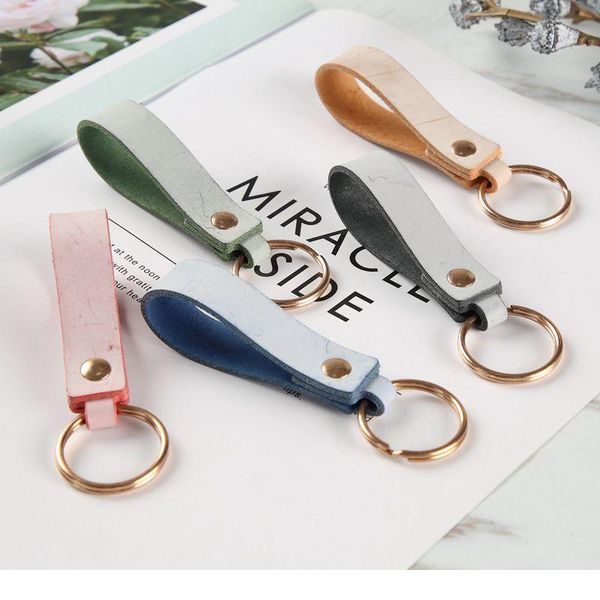 fashion car leather keychain key rope anti-lost leather rope key chain metal key strap handmade creative keychains jlldvv
fashion car leather keychain key rope anti-lost leather rope key chain metal key strap handmade creative keychains jlldvv