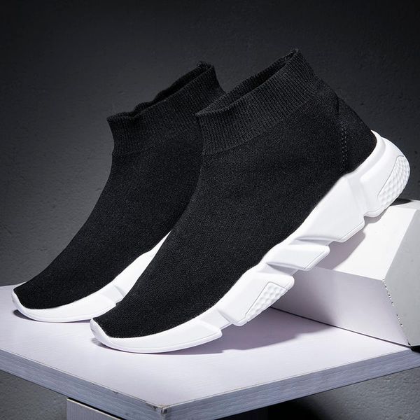 men sock boots shoes slip on casual shoes for men sneakers man footwear male youth krasovki tenis masculino plus size 12, Black
men sock boots shoes slip on casual shoes for men sneakers man footwear male youth krasovki tenis masculino plus size 12, Black