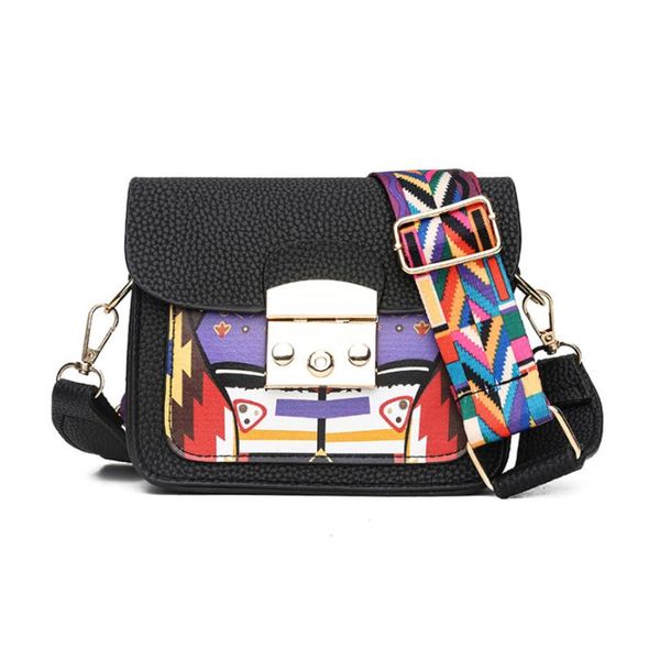 panelled hard pu leather women shoulder bag colorful wide strap crossbody bags fashion all-match ladies flap
panelled hard pu leather women shoulder bag colorful wide strap crossbody bags fashion all-match ladies flap