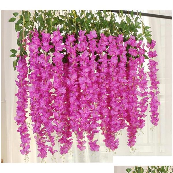 110cm dense wisteria flower artificial silk flower vine elegant wisteria vine rattan for wedding garden home jllxaf outbag2007
110cm dense wisteria flower artificial silk flower vine elegant wisteria vine rattan for wedding garden home jllxaf outbag2007