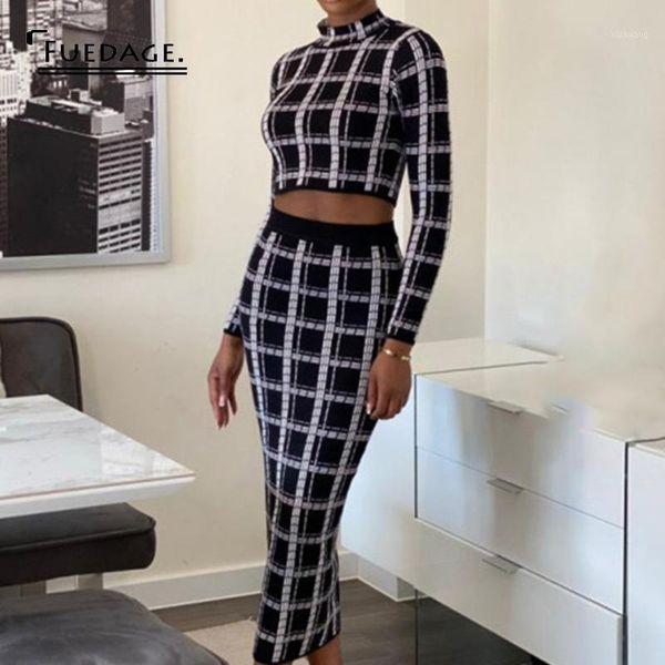 women's tracksuits fuedage plaid two piece set elegant crop and skirts autumn long sleeve o neck tracksuit 2 women office lady outfit1, Gray
women's tracksuits fuedage plaid two piece set elegant crop and skirts autumn long sleeve o neck tracksuit 2 women office lady outfit1, Gray