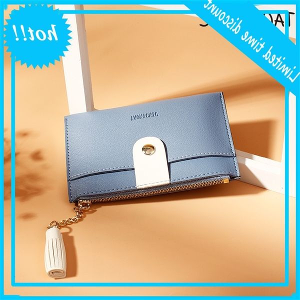 yueqiankai korean solid color tassel creative card bag pu zipper mini wallet, Red;black
yueqiankai korean solid color tassel creative card bag pu zipper mini wallet, Red;black