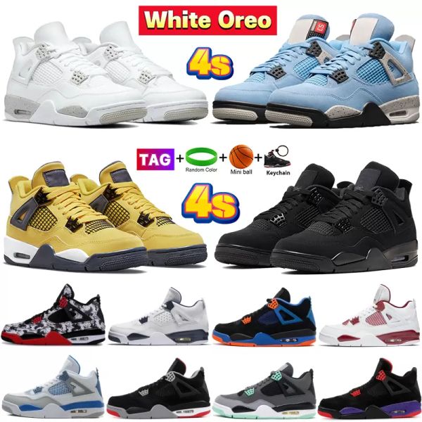 university blue 4s 4 basketball shoes white oreo lightning bred black cat men designer sneakers shimmer paris pure money red thunder fire re
university blue 4s 4 basketball shoes white oreo lightning bred black cat men designer sneakers shimmer paris pure money red thunder fire re