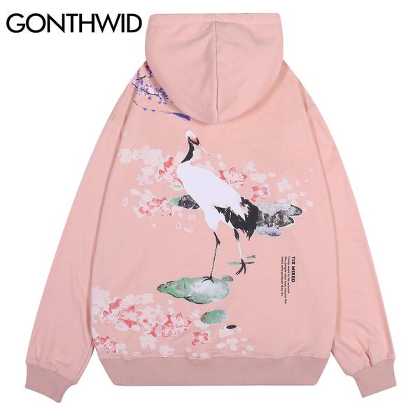 harajuku chinese style crane flowers print hoodies sweatshirts streetwear hip hop casual hooded sweat shirts mens kg-171, Black
harajuku chinese style crane flowers print hoodies sweatshirts streetwear hip hop casual hooded sweat shirts mens kg-171, Black
