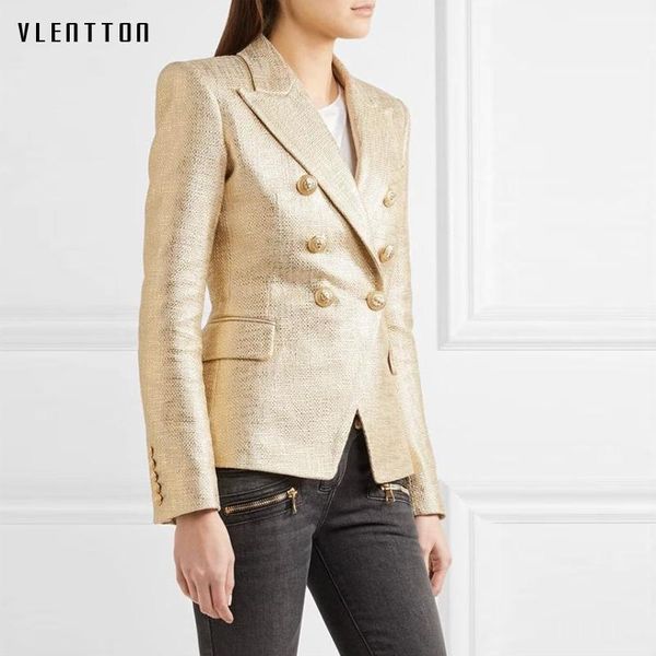 women's suits & blazers 2021 autumn blazer jacket women double breasted lion buttons slim office lady feminino outwear plus siz, White;black
women's suits & blazers 2021 autumn blazer jacket women double breasted lion buttons slim office lady feminino outwear plus siz, White;black