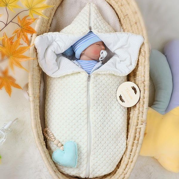 jumpsuits autumn winter infant baby boy girl thicken envelope type zipper sleeping bag clothes born hold blanket, Blue
jumpsuits autumn winter infant baby boy girl thicken envelope type zipper sleeping bag clothes born hold blanket, Blue