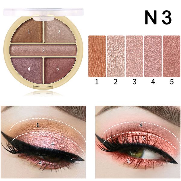 eye shadow palette 5 colors shimmer matte pearlescent beauty cosmetic makeup tool @me88
eye shadow palette 5 colors shimmer matte pearlescent beauty cosmetic makeup tool @me88