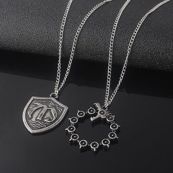 anime the seven deadly sins meliodas dragon necklaces nanatsu no taizai pendant necklace for men choker jewelry accessories, Silver
anime the seven deadly sins meliodas dragon necklaces nanatsu no taizai pendant necklace for men choker jewelry accessories, Silver