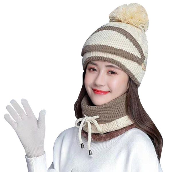4pcs womens winter scarf set super warm thickend knitted hat scarf face cover gloves outdoor -b5, Blue;gray
4pcs womens winter scarf set super warm thickend knitted hat scarf face cover gloves outdoor -b5, Blue;gray