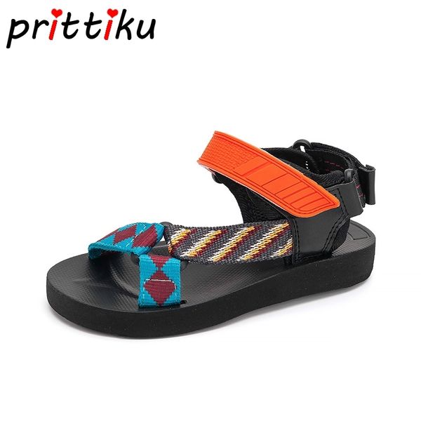 summer girls boys retro beach sandals toddler/little/big kid vintage textile water slides children fashion anti-slip shoes y201028, Black;red
summer girls boys retro beach sandals toddler/little/big kid vintage textile water slides children fashion anti-slip shoes y201028, Black;red