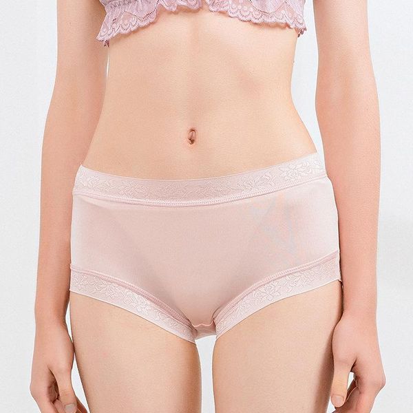 women's panties 100% silk mid-waist lace underwear summer thin breathable large hip boyshorts 20061, Black;pink
women's panties 100% silk mid-waist lace underwear summer thin breathable large hip boyshorts 20061, Black;pink