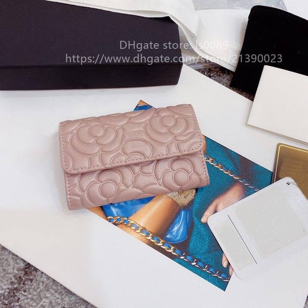 2020 new fashion designer genuine leather lady wallet card bag handbag 11cm 01, Red;black
2020 new fashion designer genuine leather lady wallet card bag handbag 11cm 01, Red;black