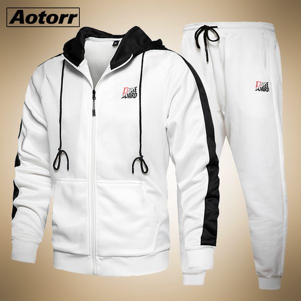 fashion men set zipper hoodies+pants sets male tracksuit casual slim fit sportswear mens brand sweat shirts clothing outwear lj201125, Gray
fashion men set zipper hoodies+pants sets male tracksuit casual slim fit sportswear mens brand sweat shirts clothing outwear lj201125, Gray