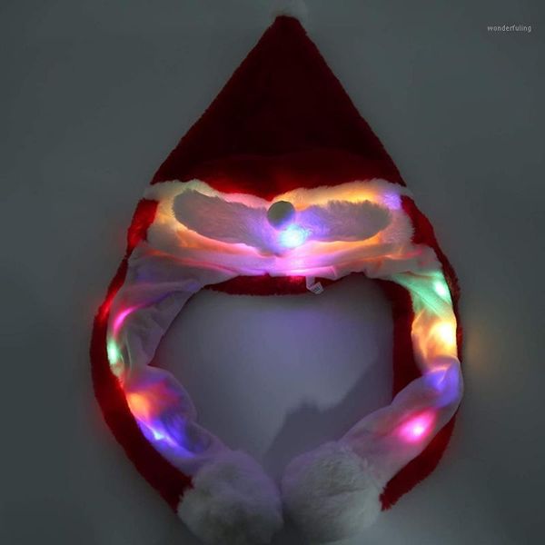 red nd white 1pc christmas hats practical christmas prop glowing hat for party store home festive party supplies1
red nd white 1pc christmas hats practical christmas prop glowing hat for party store home festive party supplies1