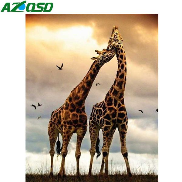 paintings azqsd full square drill diamond painting giraffe 5d diy handmade gift embroidery mosaic animal decor for home kits
paintings azqsd full square drill diamond painting giraffe 5d diy handmade gift embroidery mosaic animal decor for home kits