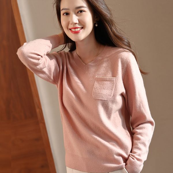 2021 women's blouses pullovers 100% pure wool mesh jumpers new winter v-heavy ladies'clothing 8sod, White;black
2021 women's blouses pullovers 100% pure wool mesh jumpers new winter v-heavy ladies'clothing 8sod, White;black