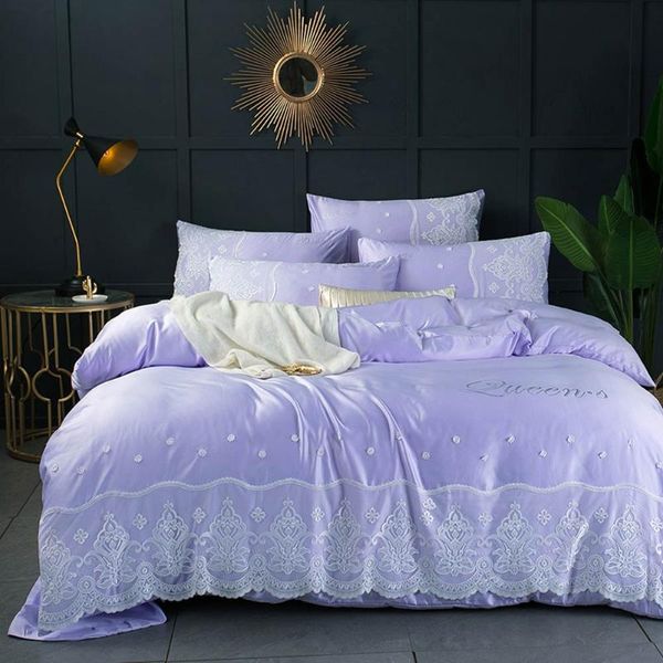 papa&mima princess lace artificial silk bedding set fitted sheet linens king size duvet cover set
papa&mima princess lace artificial silk bedding set fitted sheet linens king size duvet cover set